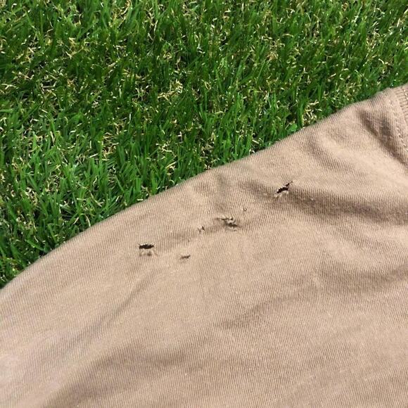 Distressed ‘Savage Not Average’ Tee with Long Sleeve Print - Picture 5 of 8